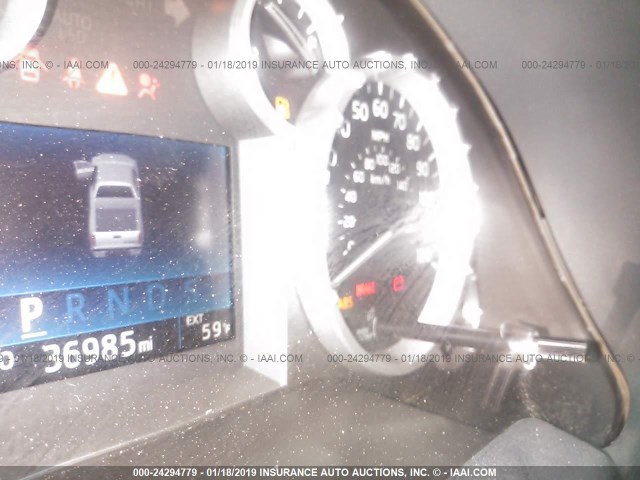 5TFRW5F17GX207389 - 2016 TOYOTA TUNDRA DOUBLE CAB SR/SR5 GRAY photo 7