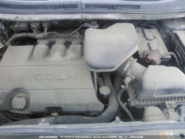 2LMDU68C87BJ35436 - 2007 LINCOLN MKX SILVER photo 10