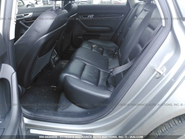 WAUDH74F06N151351 - 2006 AUDI A6 3.2 QUATTRO GRAY photo 8