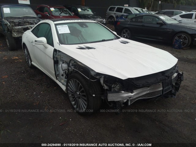 WDDJK6FA2GF038005 - 2016 MERCEDES-BENZ SL 400 WHITE photo 1