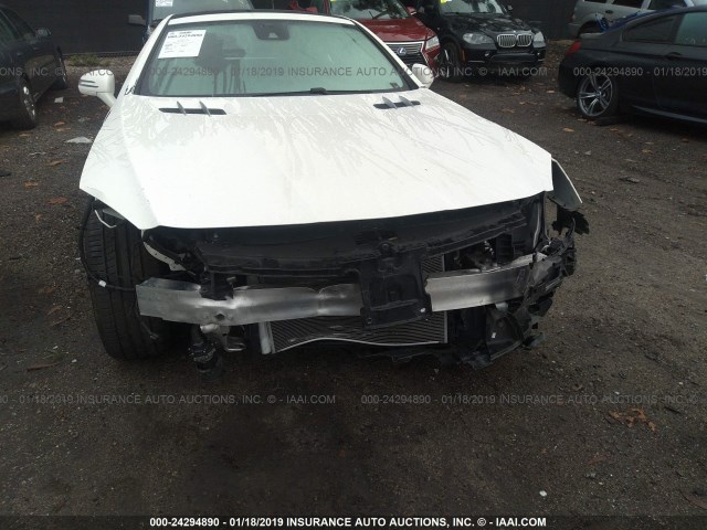 WDDJK6FA2GF038005 - 2016 MERCEDES-BENZ SL 400 WHITE photo 6