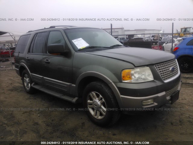 1FMPU17L63LC53878 - 2003 FORD EXPEDITION EDDIE BAUER GREEN photo 1