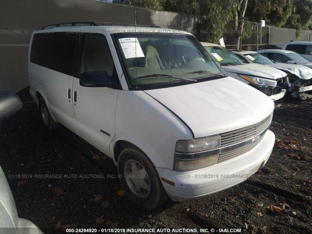 1GNDM19WXXB123121 - 1999 CHEVROLET ASTRO WHITE photo 1