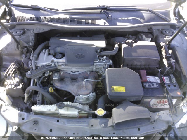 4T1BF1FK4CU055310 - 2012 TOYOTA CAMRY SE/LE/XLE 灰色 照片 10