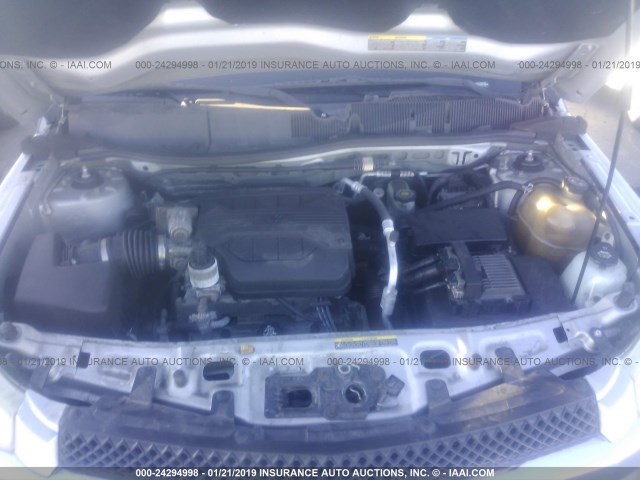 2CNDL13F956163626 - 2005 CHEVROLET EQUINOX LS SILVER photo 10