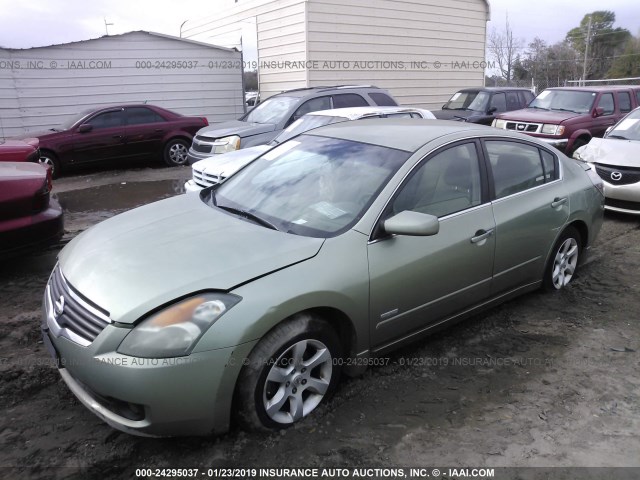 1N4CL21E47C203028 - 2007 NISSAN ALTIMA HYBRID GREEN photo 2