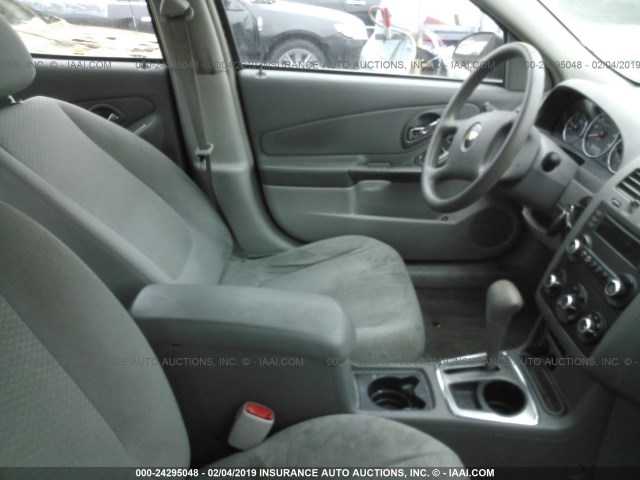 1G1ZS57N77F278278 - 2007 CHEVROLET MALIBU LS წითელი ფოტო 5
