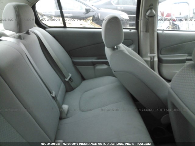 1G1ZS57N77F278278 - 2007 CHEVROLET MALIBU LS წითელი ფოტო 8