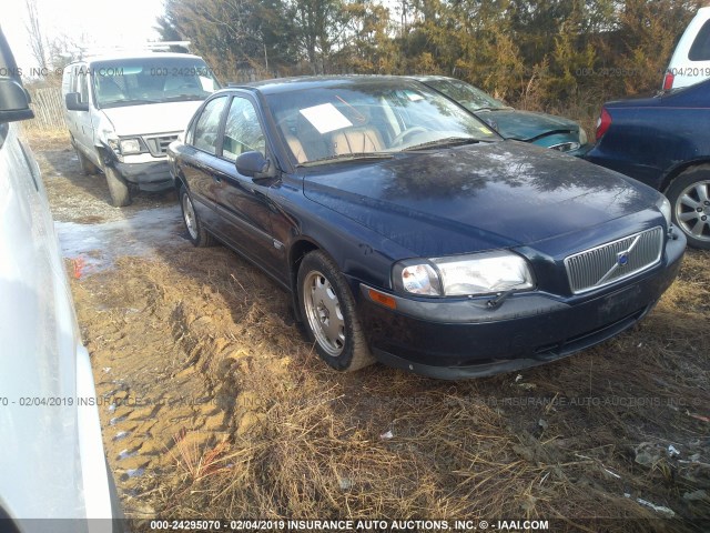 YV1TS94D611163749 - 2001 VOLVO S80 BLUE photo 1