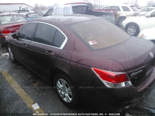 JHMCP26408C060402 - 2008 HONDA ACCORD LXP RED photo 3