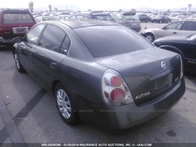 1N4AL11D75C179278 - 2005 NISSAN ALTIMA S/SL GRAY photo 3