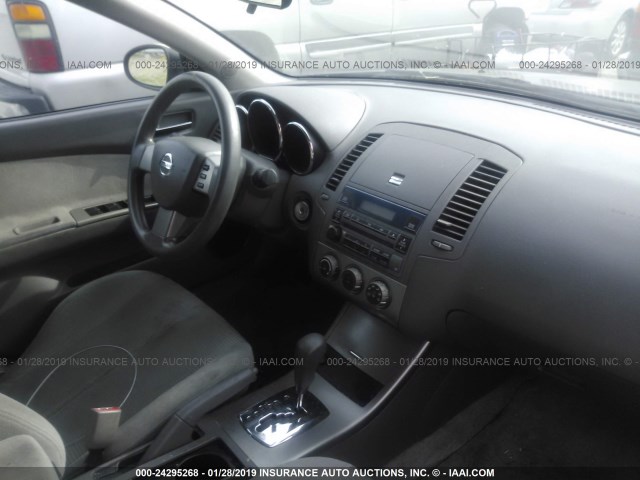 1N4AL11D75C179278 - 2005 NISSAN ALTIMA S/SL GRAY photo 5