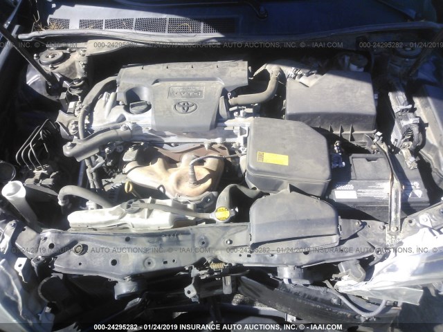 4T1BF1FK9CU202009 - 2012 TOYOTA CAMRY SE/LE/XLE 黑色 照片 10