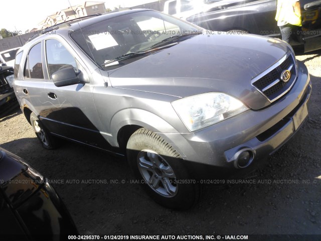 KNDJC733735174455 - 2003 KIA SORENTO EX/LX GRAY photo 1