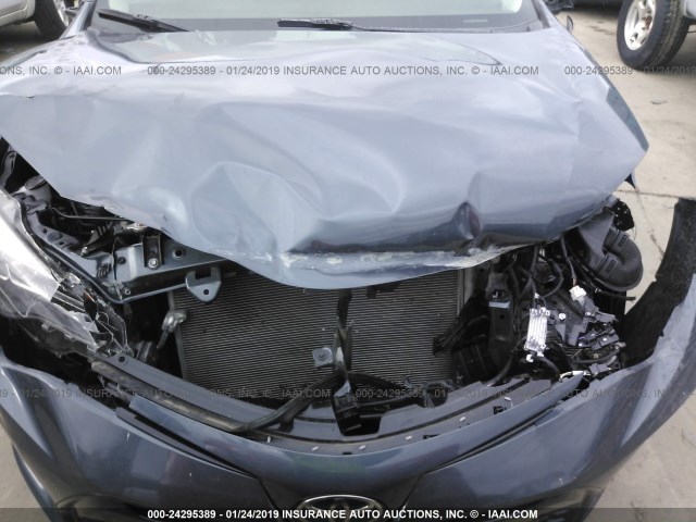 2T1BURHE6HC848709 - 2017 TOYOTA COROLLA L/LE/XLE/SE/XSE 蓝色 照片 6