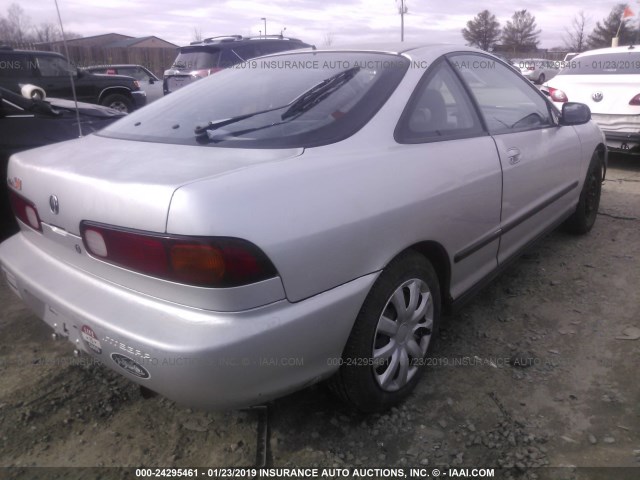 JH4DC434XSS801457 - 1995 ACURA INTEGRA RS SILVER photo 4