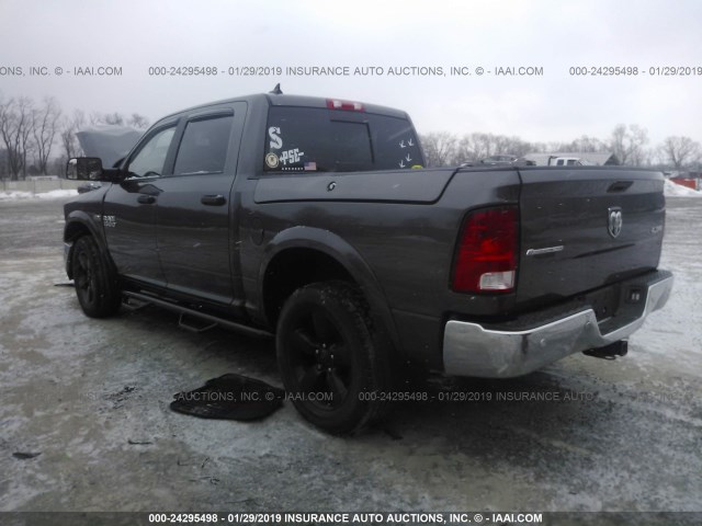 1C6RR7LT9GS172237 - 2016 RAM 1500 SLT GRAY photo 3