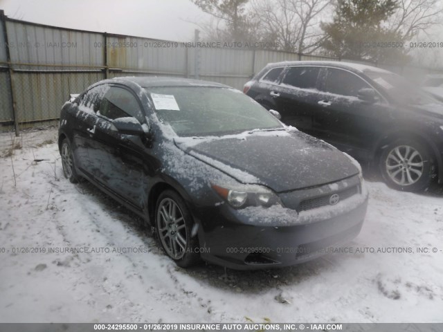 JTKDE177270147953 - 2007 TOYOTA SCION TC შავი ფოტო 1