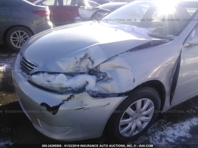 4T1BE32K15U078177 - 2005 TOYOTA CAMRY LE/XLE/SE SILVER photo 6