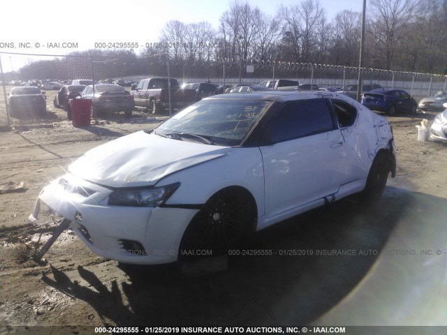 JTKJF5C71C3034999 - 2012 TOYOTA SCION TC თეთრი ფოტო 2