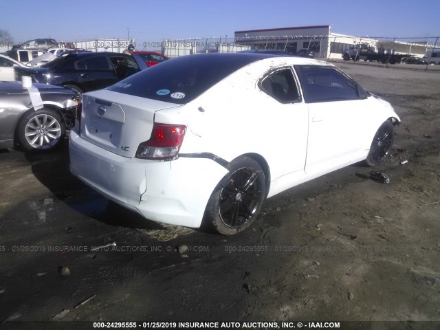 JTKJF5C71C3034999 - 2012 TOYOTA SCION TC თეთრი ფოტო 4