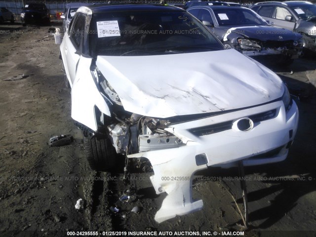 JTKJF5C71C3034999 - 2012 TOYOTA SCION TC თეთრი ფოტო 6