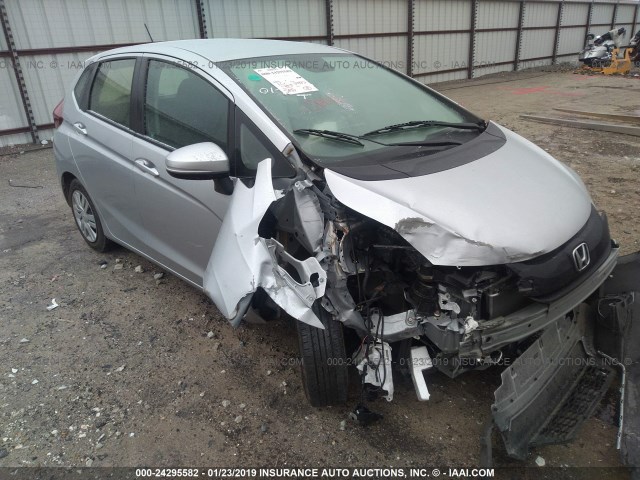 JHMGK5H55GX028351 - 2016 HONDA FIT LX SILVER photo 1