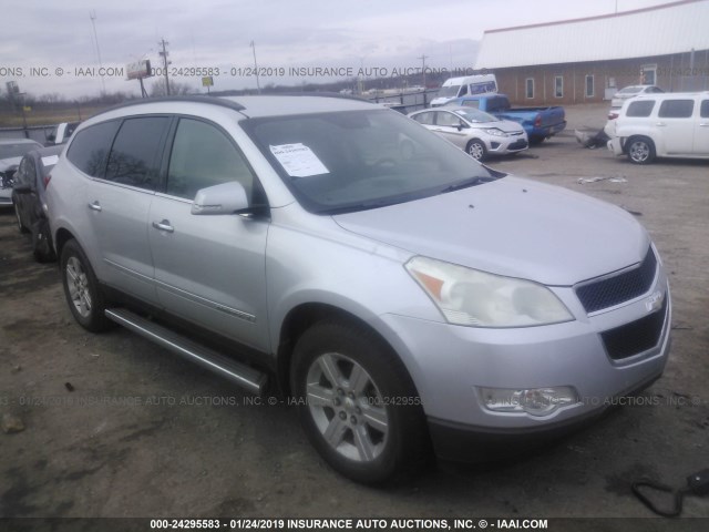 1GNER23D09S104227 - 2009 CHEVROLET TRAVERSE LT SILVER photo 1