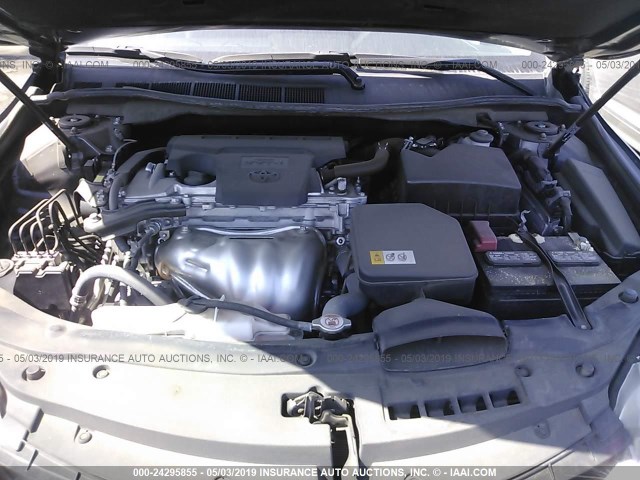 4T1BF1FK4HU648981 - 2017 TOYOTA CAMRY LE/XLE/SE/XSE Dark Blue photo 10