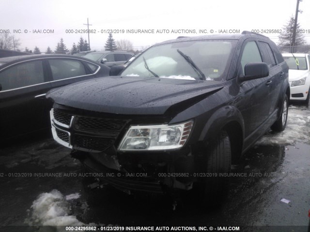 3C4PDCBG0GT218810 - 2016 DODGE JOURNEY SXT BLACK photo 2