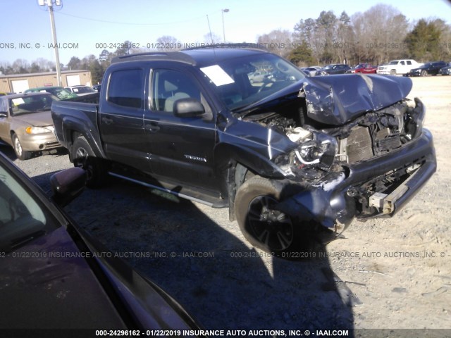3TMJU4GN3AM098053 - 2010 TOYOTA TACOMA DOUBLE CAB PRERUNNER GRAY photo 1