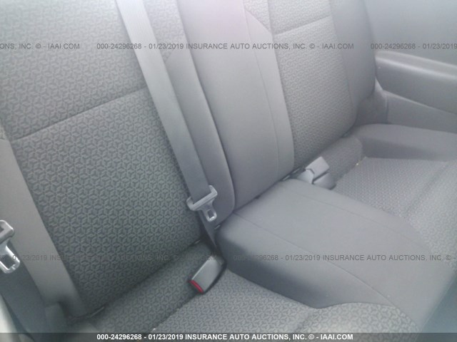 1G2AL15F877326052 - 2007 PONTIAC G5 SILVER photo 8