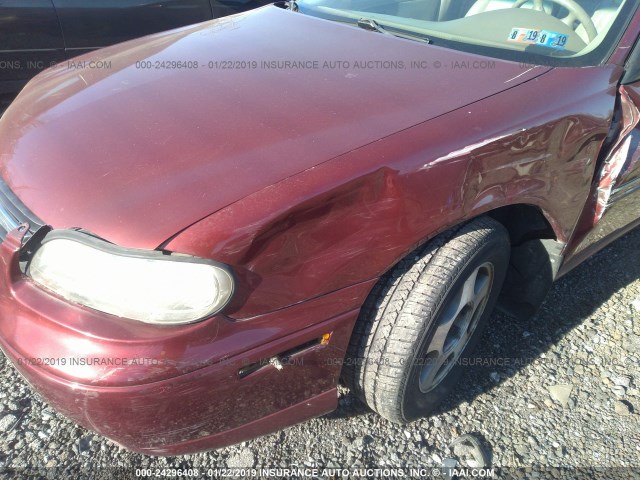 1G1NE52J63M543630 - 2003 CHEVROLET MALIBU LS RED photo 6