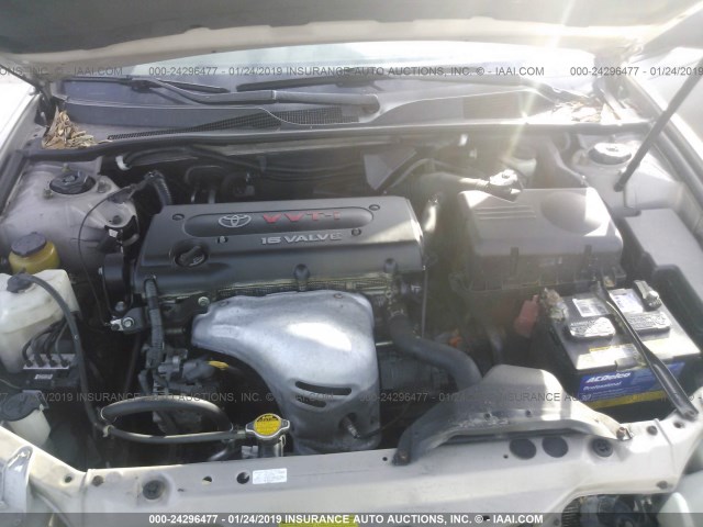 4T1BE32K16U673466 - 2006 TOYOTA CAMRY LE/XLE/SE GOLD photo 10