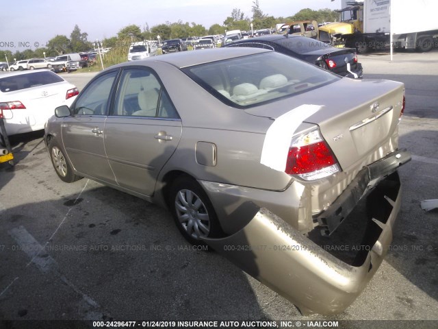 4T1BE32K16U673466 - 2006 TOYOTA CAMRY LE/XLE/SE GOLD photo 3