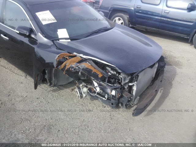 1N4AA5AP0EC910642 - 2014 NISSAN MAXIMA S/SV BLACK photo 6