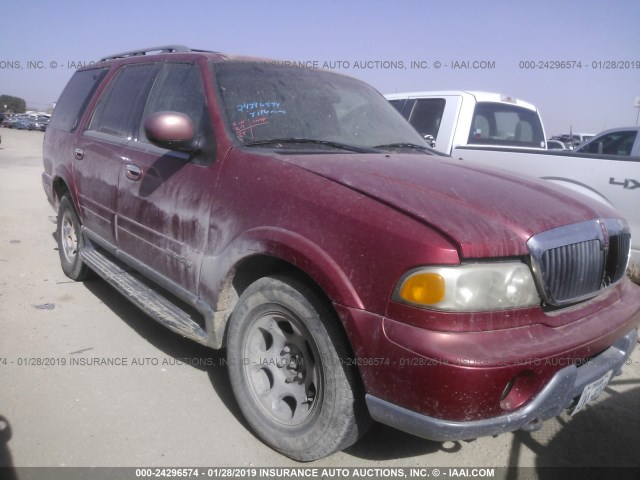 5LMFU28A2YLJ38455 - 2000 LINCOLN NAVIGATOR Қызыл фото 1