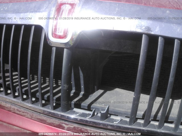 5LMFU28A2YLJ38455 - 2000 LINCOLN NAVIGATOR Қызыл фото 10