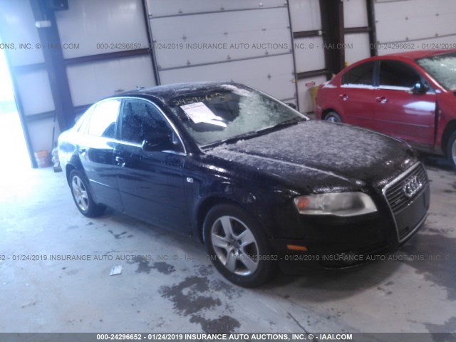 WAUAF78EX6A297564 - 2006 AUDI A4 2/TURBO BLACK photo 1