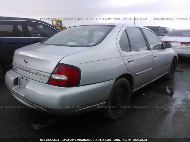 1N4DL01A31C161433 - 2001 NISSAN ALTIMA GXE/GLE/SE SILVER photo 4