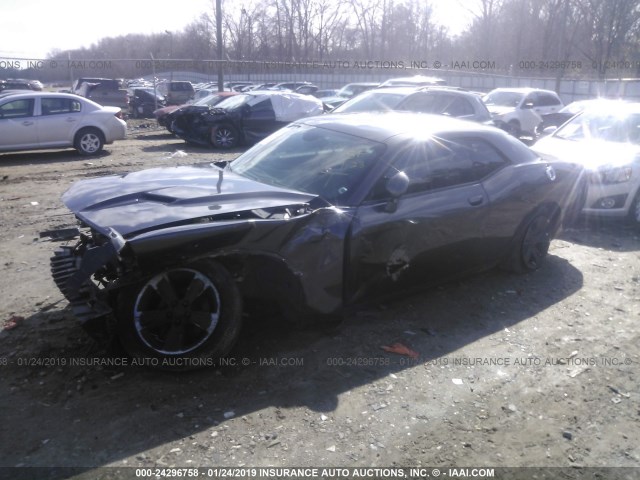 2C3CDZAG8FH850906 - 2015 DODGE CHALLENGER SXT GRAY photo 2