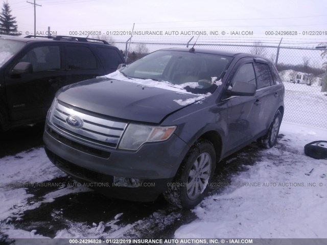 2FMDK3KC5ABA30806 - 2010 FORD EDGE LIMITED GRAY photo 2