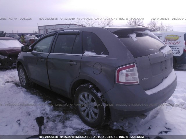2FMDK3KC5ABA30806 - 2010 FORD EDGE LIMITED GRAY photo 3