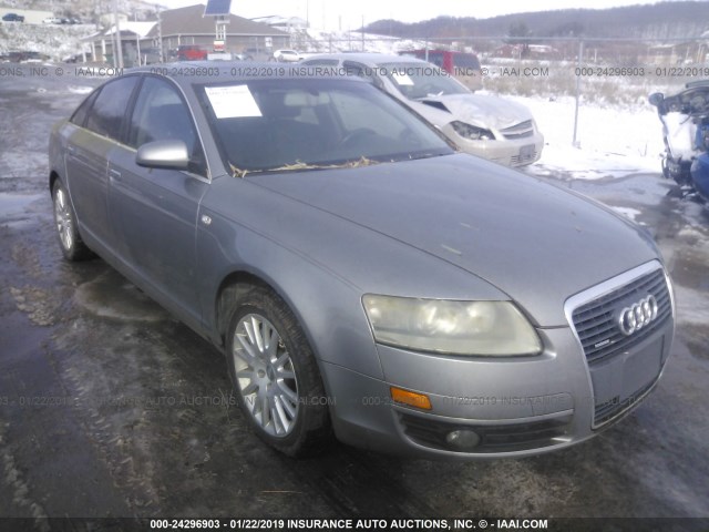 WAUDG74F26N072265 - 2006 AUDI A6 3.2 QUATTRO GRAY photo 1