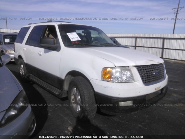 1FMRU15W93LB66997 - 2003 FORD EXPEDITION XLT WHITE photo 1