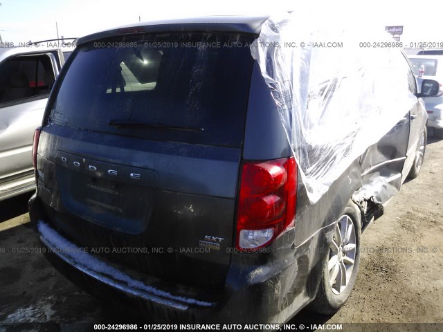 2C4RDGCG7FR526847 - 2015 DODGE GRAND CARAVAN SXT GRAY photo 4