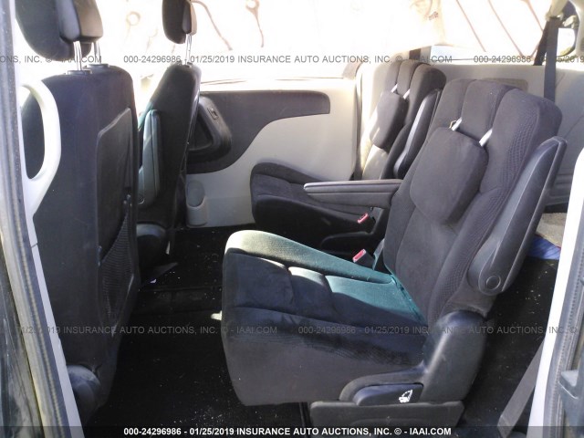 2C4RDGCG7FR526847 - 2015 DODGE GRAND CARAVAN SXT GRAY photo 8