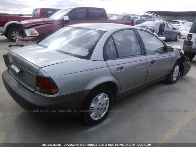 1G8ZH5281TZ223416 - 1996 SATURN SL1 SILVER photo 4