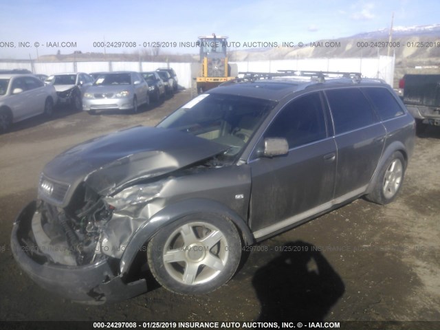 WA1YD64B54N056668 - 2004 AUDI ALLROAD BROWN photo 2