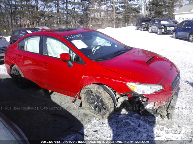 JF1VA1C62J9815912 - 2018 SUBARU WRX PREMIUM RED photo 1